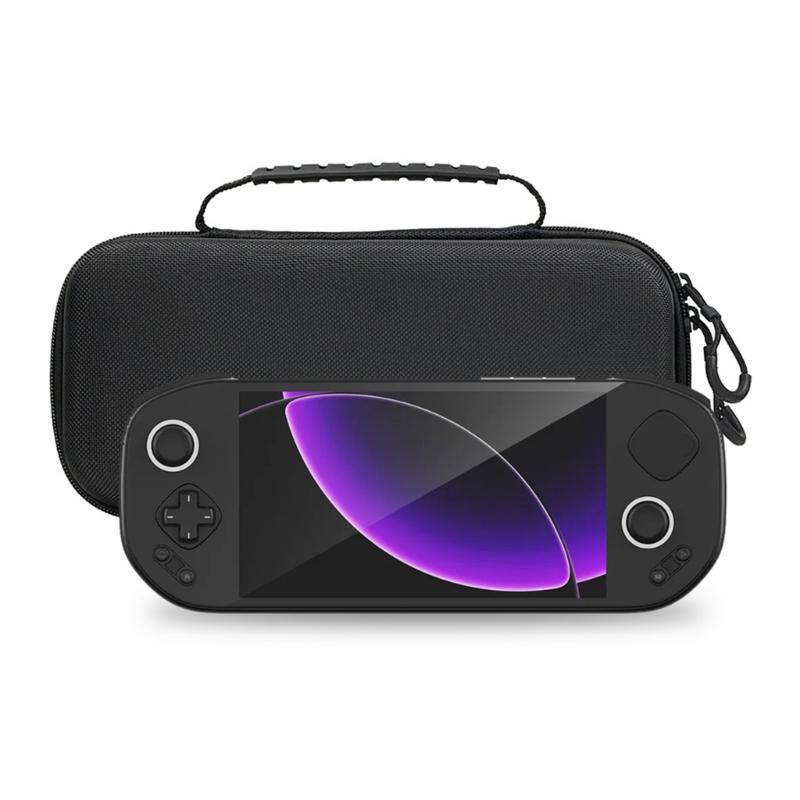 Protector Case Storage Box for MANGMI Pocket Scratchproof Bag Game Console Carrying Case with Mesh Pocket Handle
