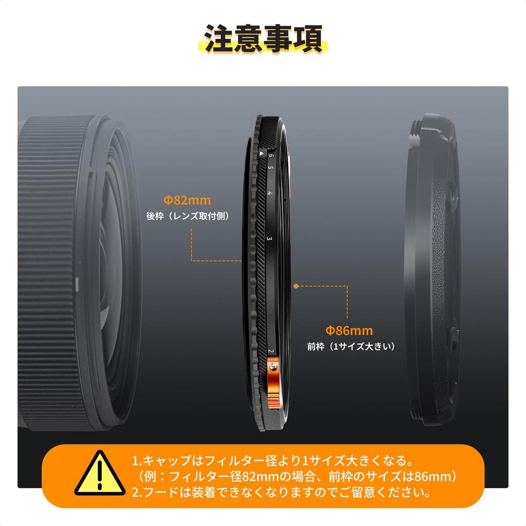 Concept 37mm Variable ND Filter Filter 2in1 Multifunctional Filter 28 Layer Nano Coating On Both Sides Waterproof and Oil Repellent Scratch Prevention