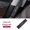 BBEH3 For KIA Leather Car Seat Belt Protector Pad Shoulder Strap Cover Interior Accessories Sorento Stinger Soul Spectra Niro Cadenza