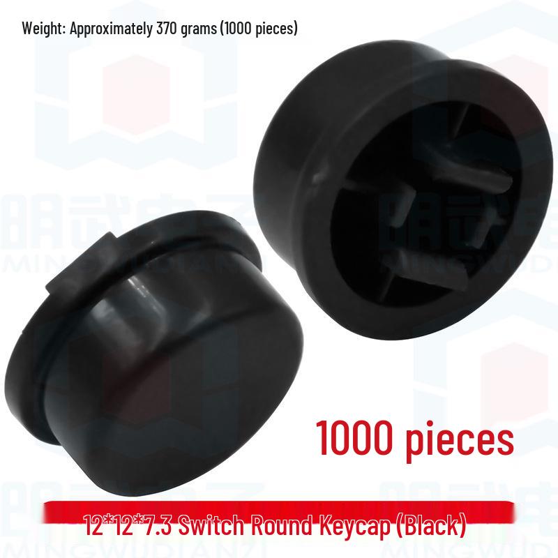 Mingwu Electronics Colorful Round Keycap Switch Caps - B3F Plastic Accessories