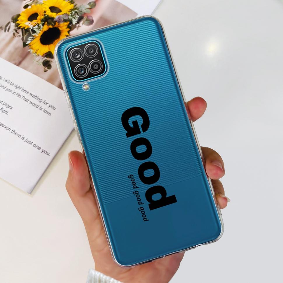 For Samsung Galaxy A12 Case Cute Fashion Patterned Cover For Samsung A 12 GalaxyA12 Soft TPU Silicone Phone Case Shell 6.5"