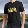 New Shirt Graffiti Lettering Lucky Active T-Shirt Funny Size S - 5XL