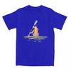 Sea Kayak Sport Kayaking for Men Women T Shirt Sunset Kayaker Merch Hipster Tees T-Shirts Cotton Gift Idea Clothes