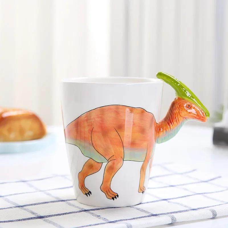 3D Three-dimensional Water Cup Cartoon Animal Cup High Temperature Ceramic Milk Coffee Tea Children Water Cup Mug Home