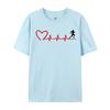 Ecg Heartbeat Tshirt Design Premium Cotton Tops T Shirt Slim Fit Clothing Shirt Brand New Crazy Top Tshirts