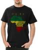 Africa Unite Herren T-Shirt Rasta Music Jah Babylon Musik Rastafari Bob Reggae