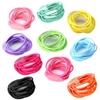 Haargummis, Haargummis für Mädchen, Baby Haargummis, Kleine Haaraccessoires, Mädchen Haarschmuck, Bunt (HG01 10 Farben x 10 Stück Set)