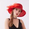 Sun Protection Wide Brim Hat With Butterfly Bow For Summer Outdoor Travel Womens Fashion