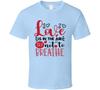 Love Is In The Air Try Not To Breathe Tee Funny Tshirt Anti-Valentine's Day Top