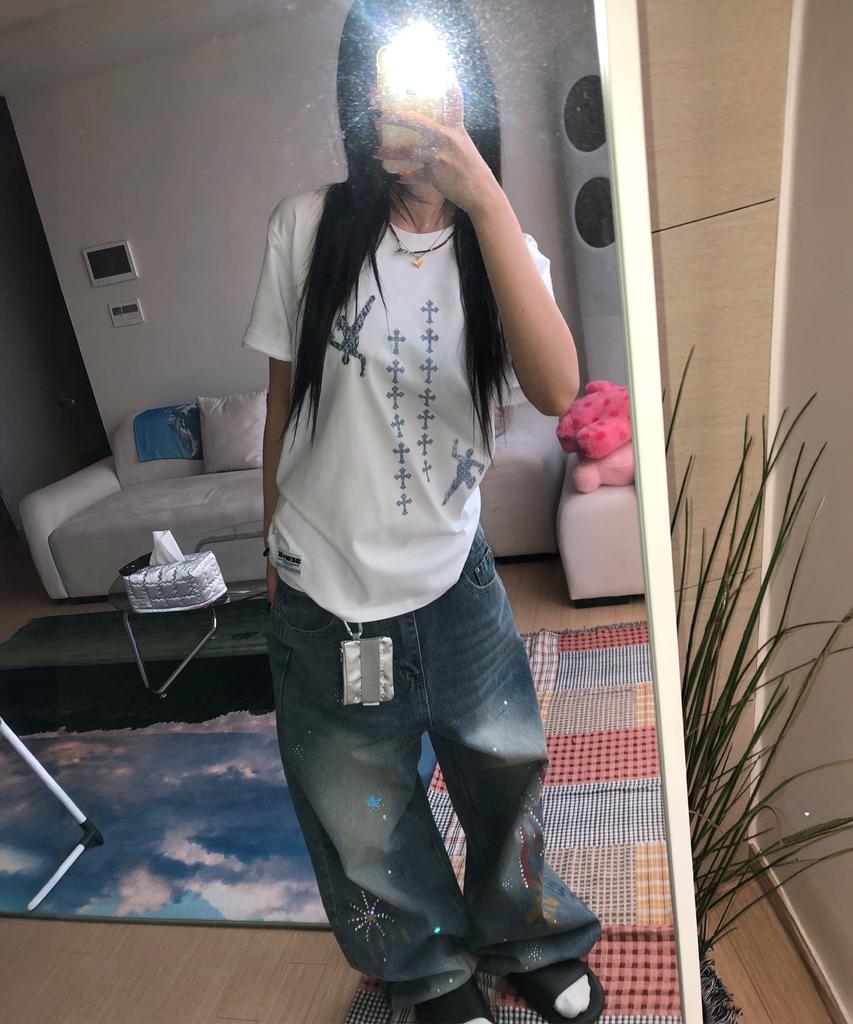 Ssobi Jump! Oversized Short-Sleeve Tee