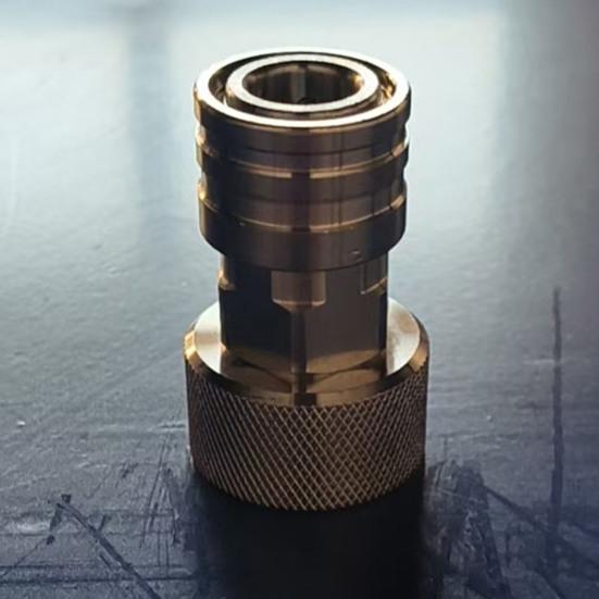 Garden Hose To Mini Power Washer Adapter 3/4-inch GHT To 1/4-inch Garden Hose Pressure Washer Attachment Convert Water Hose