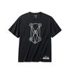 Kyrie Basketball Series Printed Letter Crew Neck Comfortable Breathable Loose Short Sleeve T-Shirt Unisex Tops Basic-Black 172431121-2
