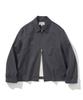Uniform Bridge Single Blouson Jacket Charcoal