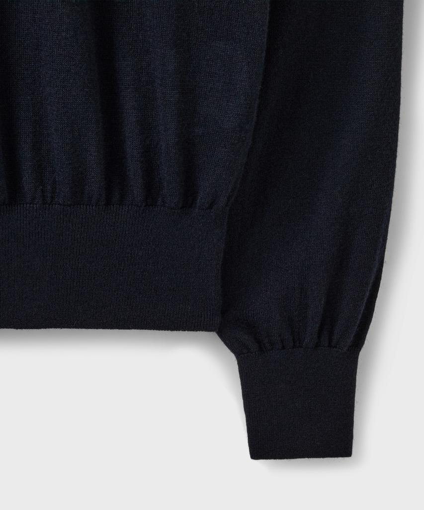 Beulaendideu [Superior] Essential Superfine Round Knit [Dark Navy]