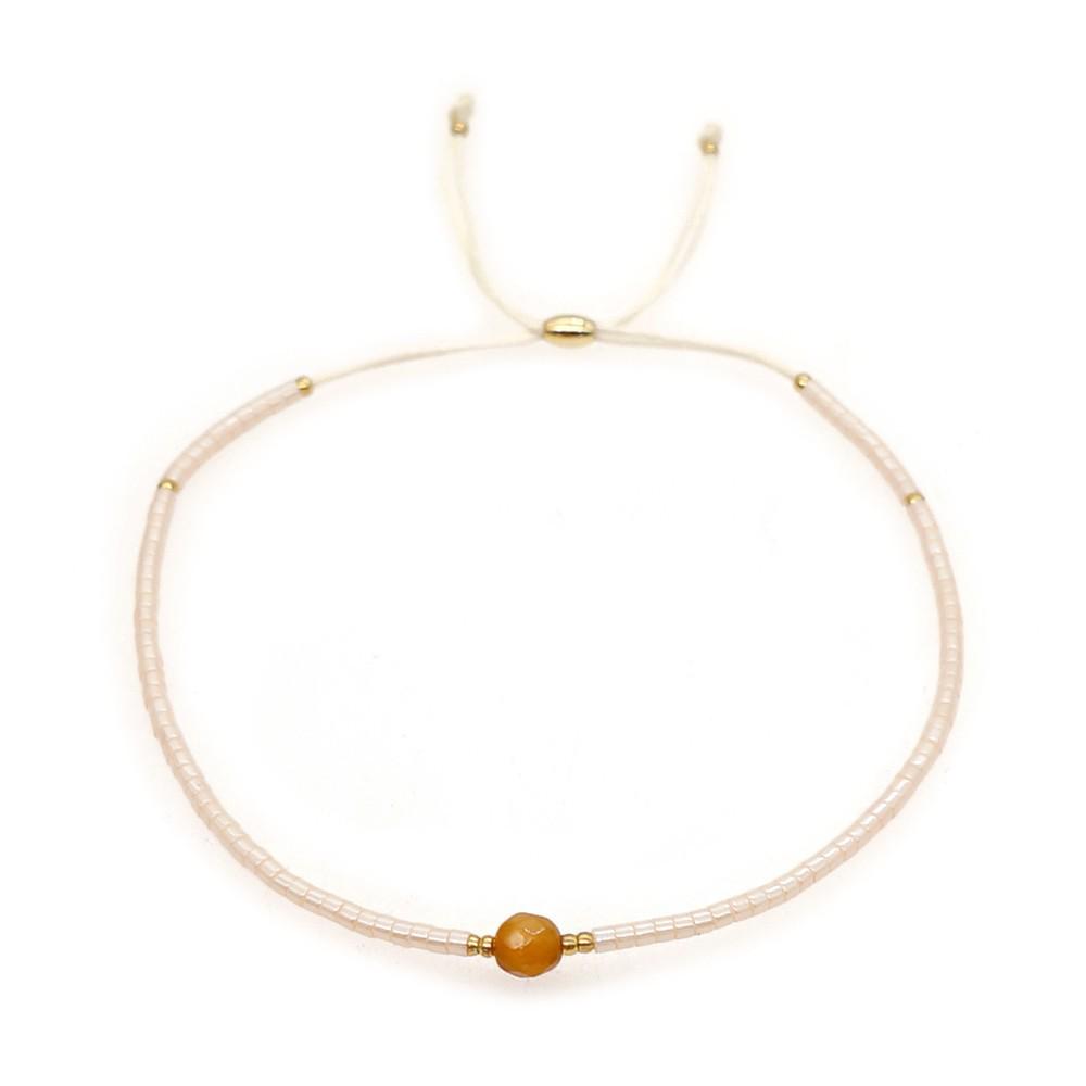Trendy Adjustable Seed Bead & Pearl Bracelet - Colorful, Luxurious Design, Perfect Friendship Gift