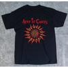 Vintage Koszulka z Nadrukiem Alice In Chains Krótki Rękaw Grunge Rockowy Zespół Grafika Męska Damska Lata 90. Muzyka Alternatywna Merch Prezent Dla Fana