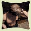 Pillow Covers Cartoon Leon Kennedy Sofa Decorative Home Double-Sided Printing Short Plush Cute Cushion Cover