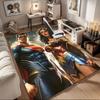 Superman & Wonder Woman Art Print PosterOffice Mat Home Decor Office Rugs LB63