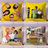 Anime Bobs Burgers Pillow Case Pillowcase Ultra Soft Skin Friendly Fabric Cloud Like Comfort & Concealed Zipper