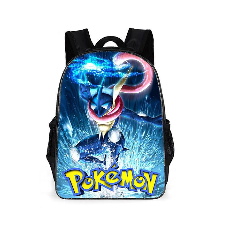 Pokmon 17in Oxford Backpack With Breathable Comfort For School Students