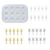 Durable Silicone Mold Earring DIY Jewelry Making Part Jewelry Crafting Supplies