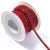 5Yards 4mm Crystal Rhinestone Cord Trim Glitter Colorful Round Rope For DIY Crafts Sewing Clothing Shoes Bag Headwear Decoration