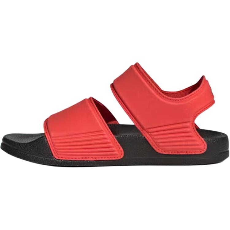 Adidas Adilette Slip Resistant Abrasion Resistant Low top Children's Sandals Red Kids' IH3633