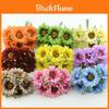 Set Vibrant 6buc Gherbera Artificială Margaretă Floare Falsă de Mătase Pentru Decor Casnic Uimitor