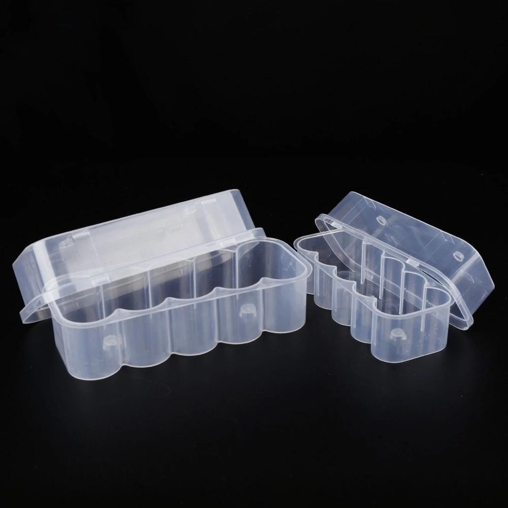 3/5/7/10 ML Insulin Vial Storage Case 10-Slot Plastic Peptide Protector Box Transparent Dust-proof Pill Vial Cooling Case
