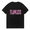 High Quality 100% Cotton Flawless Letter Print T Shirt Women O-Neck Harajuku Streetwear Hoodies Pop Y2k Tops