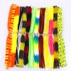 600pcs Mixed Color Silicone Skirts for Spinnerbait Buzzbait Rubber Jig Lures Squid Skirts