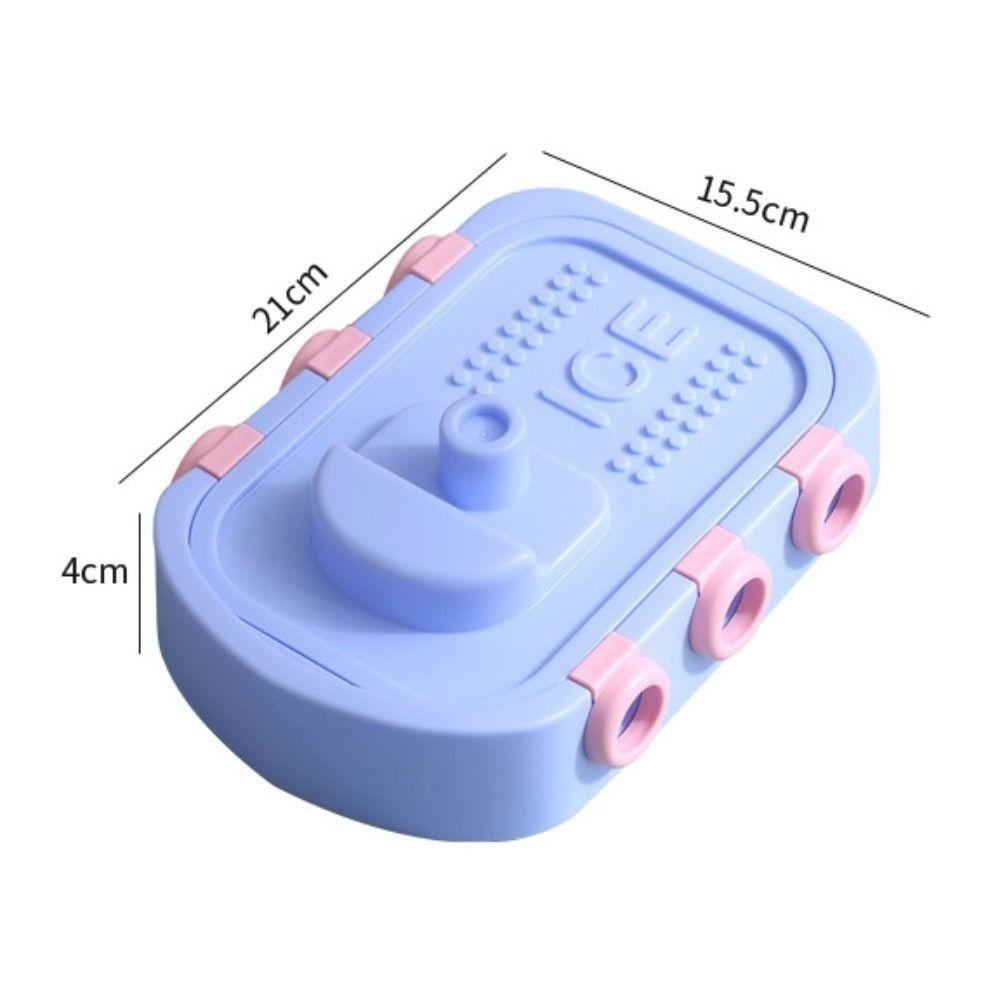 6-hole Ice Cube Tray Boat Shape Ice-making Box Funny Ice Cream Mold Summer