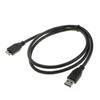 USB Cord for External To 3 Male A Micro B Cable Hard Disk Drive