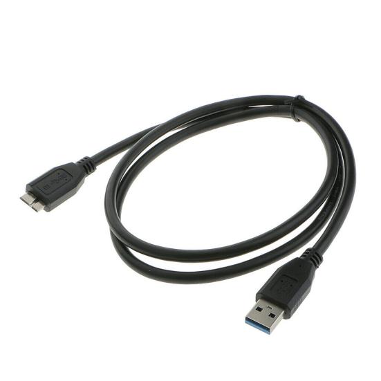 USB Cord for External To 3 Male A Micro B Cable Hard Disk Drive