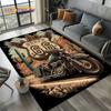 Route 66 Retro Amerika Historische Mutterstraße,Mutter StraßeTeppich für Wohnzimmer Schlafzimmer Zuhause Sofa,Bereichsteppich Rutschfeste Fußmatte