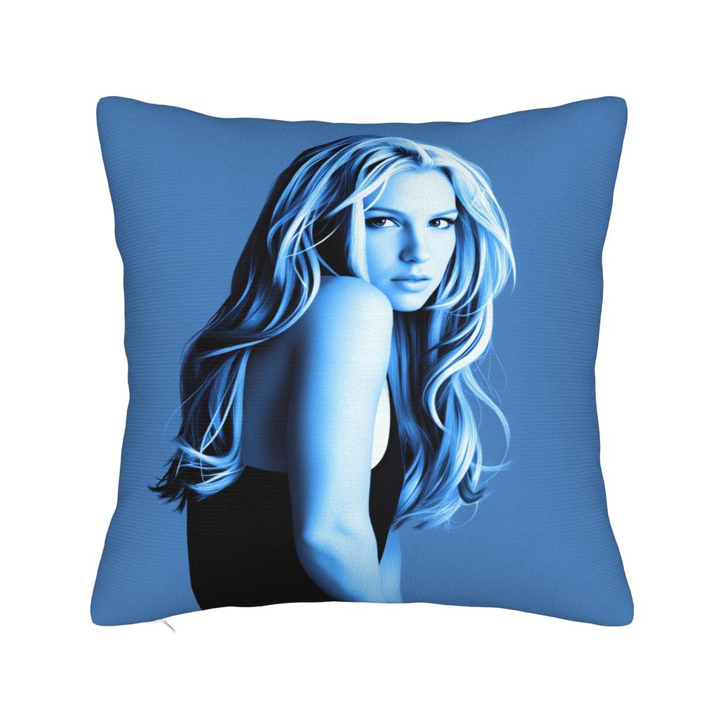 Pillow Cover Singer B-Britneyy S-Pearss Cute Funny Pillow Case For Sofa Home Decoration Pillowcases