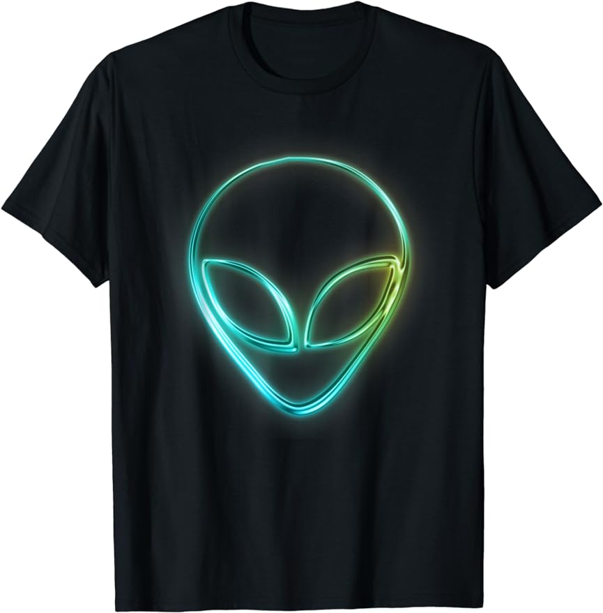 UFO Obcy Retro Jasny Jezioro Górskie Kemping Odwiedzający Koszulka Damska Męska Odzież T-Shirt Ropa Mujer Ubrania Vintage Męska Koszulka