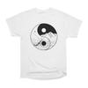 Men Casual Shirts Short Sleeves THE WORLD'S RHYTHM White Tees Oversized T-shirts