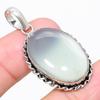 Botswana Agate Gemstone 925 Sterling Silver Jewelry Pendant 1.73" B0q70