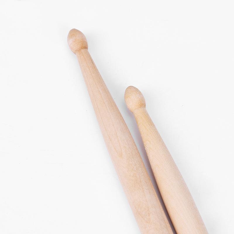 Ahorn-Schlagzeugstöcke & Schlägel Set für Kinder für Jazz & E-Drums, 5A
