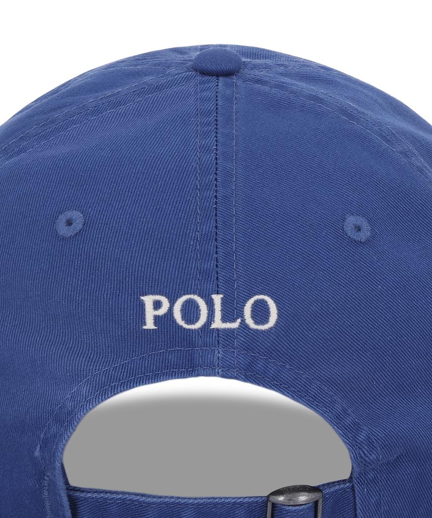 POLO RALPH LAUREN Bomulls Chino Basebollkeps - Blå