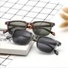 Vollformat Reiskörner Nägel Sonnenbrille für Herren Luxusmarke Vintage Quadratischer Rahmen Outdoor UV400 Sonnenbrillen Klassische Fahrersonnenbrillen