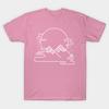 T-shirt Dames Volle Maan Harajuku Print Kawaii T-shirt Zomer Korte Mouw Dames T-shirt Top Tee