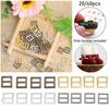 Stuffed Toys Mini Ultra-small Tri-glide Buckle Belt Buttons Diy Dolls Buckles Doll Bags Accessories
