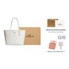 Coach City 33 Classic Logo Tote Bag Women Tote Chalk-White CV976-IMXU5