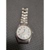 Used ALBA Alba Quartz Watch 10BAR Waterproof White Dial Battery Replaced