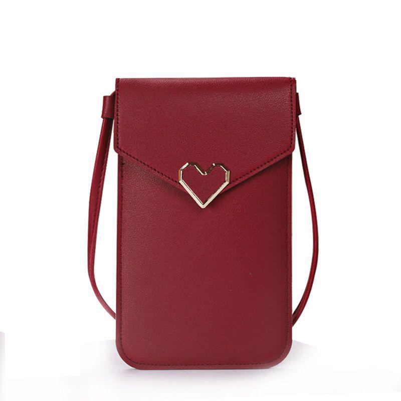 Women's Fashion Mini Crossbody Phone Bag - Versatile, Lightweight Flap Style