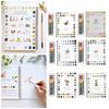 Watercolor Workbook 12 Colors Birds Flowers Animals Kids Watercolor Paint Book Art