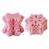 Snowflake Candle Silicone Mold Multipurpose Silicone Mould for Making Pillar Candle Soap Holiday Decoration Epoxy Resin