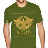 אימפריה רומית SPQR טי שירט גברים מידה גדולה לגברים עיצוב חולצת אמנות חולצות טי לגברים חולצות כותנה קז'ואל הכי חדש